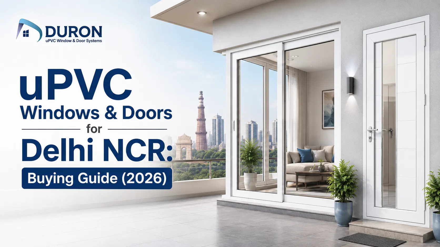 uPVC Windows & Doors for Delhi NCR: Buying Guide (2026)