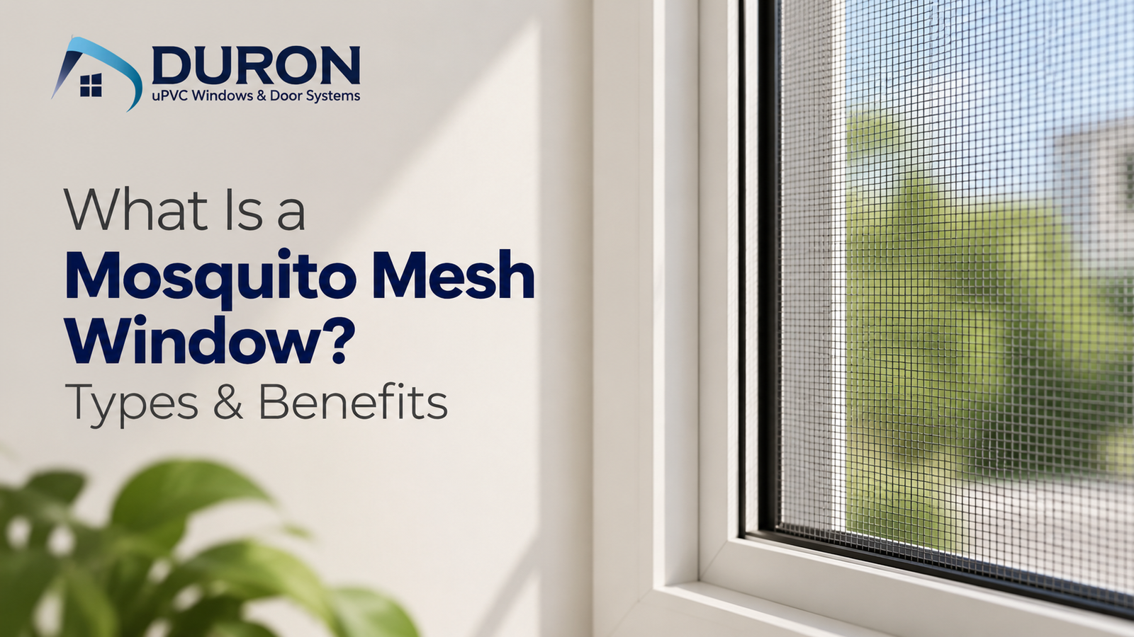 What Is a Mosquito Mesh Window? Types & Benefits