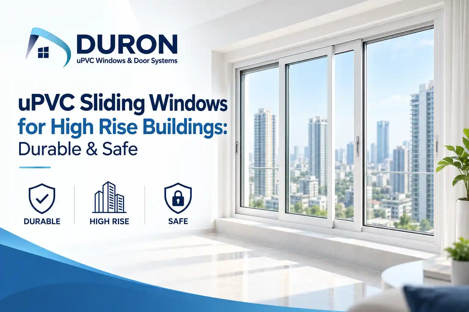 upvc sliding windows for high rise buildings