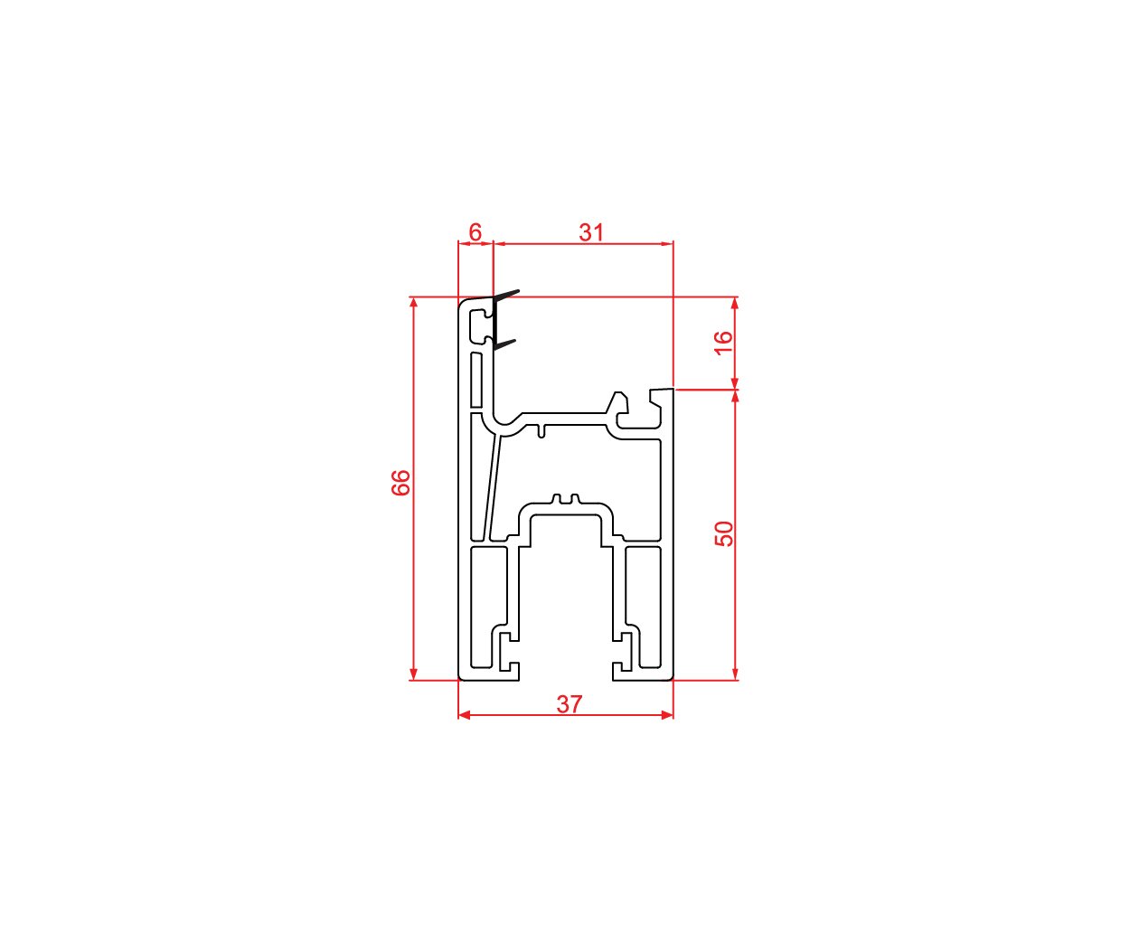 Sliding Super Sash 66mm